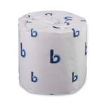 Boardwalk 2-Ply Toilet Tissue, Standard, Septic Safe, White, 4 x 3, 500 Sheets/Roll, 96 Rolls/Carton (BWK6145) View Product Image