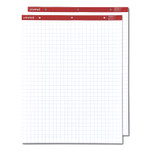 Universal Easel Pads/Flip Charts, Quadrille Rule (1 sq/in), 27 x 34, White, 50 Sheets, 2/Carton View Product Image