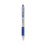 Pilot EasyTouch Ballpoint Pen, Retractable, Fine 0.7 mm, Blue Ink, Clear Barrel, Dozen (PIL32211) View Product Image