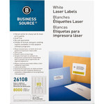 Business Source Address Laser Labels (BSN26108) View Product Image