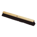 AbilityOne 7920002644638, SKILCRAFT Floor Sweeping Brush, Black Polypropylene Bristles, 30" Brush, Hardwood Handle