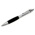 AbilityOne 7520015654875 SKILCRAFT Precision 305 Metal Barrel Mechanical Pencil, 0.5 mm, Black Lead, Silver Barrel, 6/Pack (NSN5654875) View Product Image
