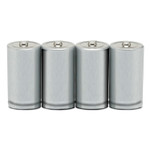 AbilityOne 6135014468307, SKILCRAFT Alkaline C Batteries, 4/Pack