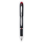 uniball Jetstream Ballpoint Pen, Stick, Bold 1 mm, Red Ink, Black Barrel (UBC33923) View Product Image