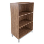 Union & Scale Essentials Laminate Bookcase, Three-Shelf, 28w x 15d x 45.6h, Espresso (UOS24398960) View Product Image