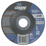 Norton Depressed Center Wheel  4.5 In Dia  4 1/2 In Thick  24 Grit Alum. Oxide (547-66252842026) View Product Image