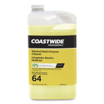Coastwide Professional Neutral Multi-Purpose Cleaner 64 Eco-ID Concentrate for EasyConnect Systems, Citrus Scent, 101 oz Bottle, 2/Carton (CWZ24381058) View Product Image