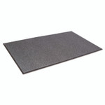 Crown Needle Rib Wipe and Scrape Mat, Polypropylene, 36 x 120, Gray