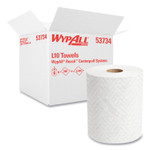 WypAll Reach System Roll Towel, 1-Ply, 11 x 7, White, 340/Roll, 6 Rolls/Carton