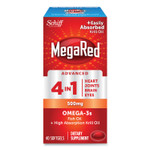 MegaRed Advanced 4-in-1 Omega-3 Softgel, 500 mg, 40 Count View Product Image