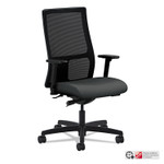 HON Ignition Series Mesh Mid-Back Work Chair, Supports Up to 300 lb, 17.5" to 22" Seat Height, Iron Ore Seat, Black Back/Base (HONIW103CU19) View Product Image