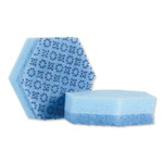 Scotch-Brite PROFESSIONAL Low Scratch Scour Sponge 3000HEX, 4.45 x 3.85, Blue, 16/Carton (MMM3000HEX) View Product Image