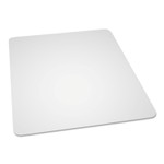 AbilityOne 7220016568325, SKILCRAFT Biobased Chair Mat for Hard Floors, 60 x 60, No Lip, Clear