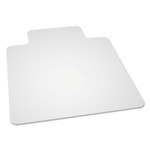 AbilityOne 7220016568324, SKILCRAFT Biobased Chair Mat for Hard Floors, 46 x 60, 25 x 12 Lip, Clear (NSN6568324) View Product Image