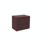 Alera Valencia Series Lateral File, 2 Legal/Letter-Size File Drawers, Mahogany, 34" x 22.75" x 29.5"