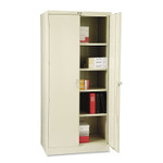 Tennsco 78" High Deluxe Cabinet, 36w x 24d x 78h, Putty View Product Image