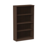 Alera Valencia Series Bookcase, Four-Shelf, 31.75w x 14d x 54.88h, Espresso (ALEVA635632ES) View Product Image