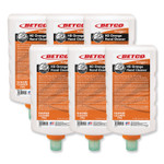Betco HD Orange Hand Cleaner Refill for Triton Dispensers, Citrus Zest Scent, 2 L, 6/Carton