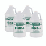 Kess Premier Pine L Cleaner/Deodorizer, Pine Oil, 1 gal Bottle, 4/Carton