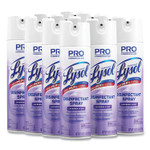 Professional LYSOL Brand Disinfectant Spray, Lavender, 19 oz Aerosol Spray, 12/Carton