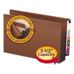 Smead Heavy-Duty Redrope End Tab TUFF Pockets, 3.5" Expansion, Legal Size, Redrope, 10/Box (SMD74780) View Product Image