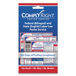 ComplyRight Labor Law Poster Service, "State Labor Law", 4 x 7 ComplyRight Labor Law Poster Service, "State Labor Law", 4 x 7
