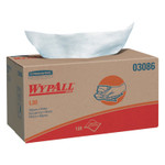11"X10.4" White Wypall L30 Economy Wiper 120/Box (412-03086)