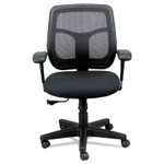 Eurotech Apollo Mid-Back Mesh Chair, 18.1" to 21.7" Seat Height, Black (EUTMT9400BK) View Product Image