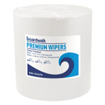 Boardwalk Hydrospun Wipers, 9 x 13, White, 1,100/Roll