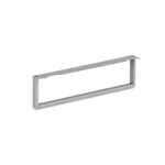 HON Voi O-Leg Support for Low Credenza, 2 x 29.75 x 7, Platinum Metallic View Product Image