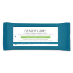Medline ReadyFlush Biodegradable Flushable Wipes, 1-Ply, 8 x 12, White, 24/Pack, 24 Packs/Carton View Product Image