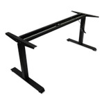 Alera AdaptivErgo Sit-Stand Pneumatic Height-Adjustable Table Base, 59.06" x 28.35" x 26.18" to 39.57", Black (ALEHTPN1B) Product Image 
