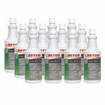 Betco Green Earth Push Enzyme Multipurpose Cleaner, New Green Scent, 32 oz Bottle, 12/Carton