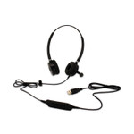Spracht HS-WD-USB-2 Binaural Over The Head Headset, Black (SPTHSWDUSB2) Product Image 