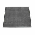 AbilityOne 7220015826247, SKILCRAFT 3-Mat Entry System Scraper Mat, 24 x 32, Black