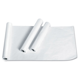 Medline Exam Table Paper, Deluxe Crepe, 21" x 125 ft, White, 12 Rolls/Carton (MIINON24325) View Product Image