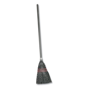 AbilityOne 7920015727349 SKILCRAFT Lobby Broom, Poly Bristles, 30" Overall Length, Natural (NSN5727349) View Product Image