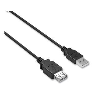 NXT Technologies USB 2.0 Extension Cable, 6 ft, Black