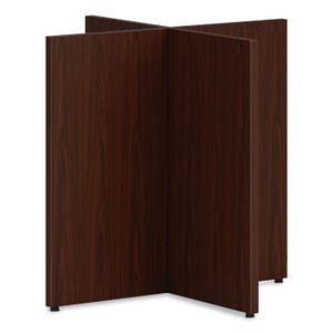 HON Mod X-Base for 48" Table Tops, 30w x 30d x 28h, Traditional Mahogany (HONTBL48BSELT1) View Product Image