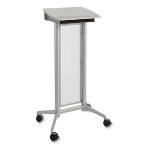 Safco Impromptu Lectern, 26.5 x 18.75 x 46.5, Gray