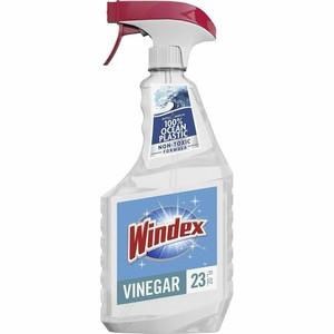 Windex Vinegar MultiSurface Spray - 23 fl oz (0.7 quart) - Clean & Fresh Scent - Ammonia-free, Streak-free, Versatile - Clear