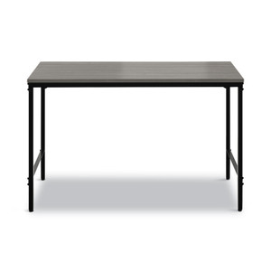 Safco Simple Work Desk, 45.5" x 23.5" x 29.5", Gray (SAF5272BLGR) View Product Image