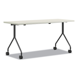 HON Between Nested Multipurpose Tables, Rectangular, 60w x 24d x 29h, Silver Mesh/Loft