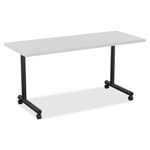 Lorell Tabletop, f/Training Tables, 60"x24", Light Gray (LLR62567) Product Image 