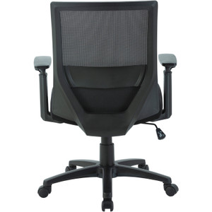 Lorell Mid-Back Task Chair,Mesh,27-1/8"x26-1/2"x39",Black (LLR41840) View Product Image