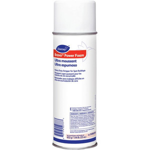 Diversey Bravo Power Foam Heavy Duty Stripper - Ready-To-Use - 23 fl oz (0.7 quart) - Solvent Scent - Heavy Duty, Fast Acting, Easy to Use - White