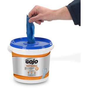 Gojo Fast Towels Bucket; Case; 4 Buckets Per Case (GOJ629804) View Product Image