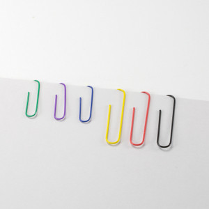 Officemate Coated Paper Clips Tub (OIC97227) View Product Image