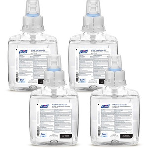 PURELL VF PLUS Hand Sanitizer Gel Refill - Clean Scent - 1.27 quart - Kill Germs, Bacteria Remover - Hand, Restaurant, Cruise Ship - Quick Drying, Fragrance-free, Dye-free, Hygienic