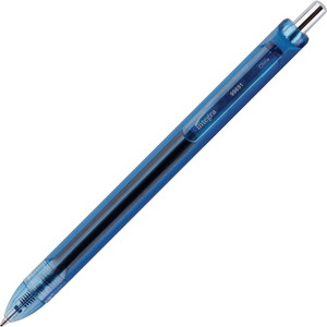 Integra Quick Dry Gel Ink Retractable Pen - 0.7 mm Pen Point - Retractable - Blue Ink - Gel-based